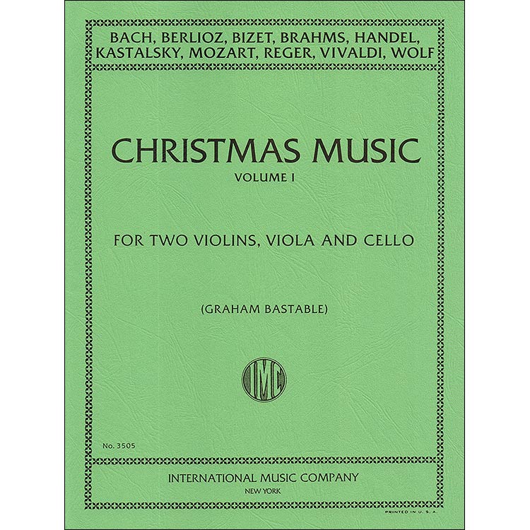 Christmas Music for String Quartet, volume1; Various (Int)