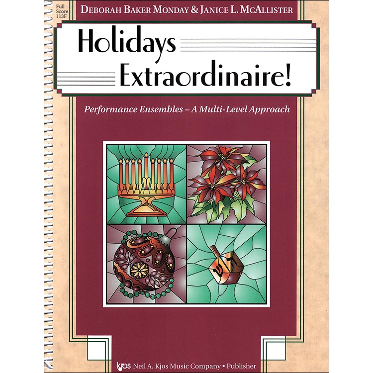 Holidays Extraordinaire! Score; Monday/McAllister