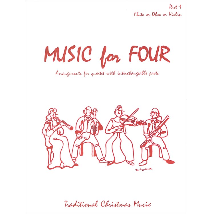 Music for Four, Traditional Christmas, 1st violin part (Last Resort)