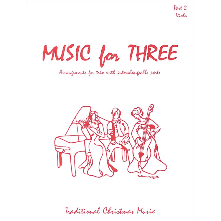 Christmas Music for Three, viola part (Last Resort)