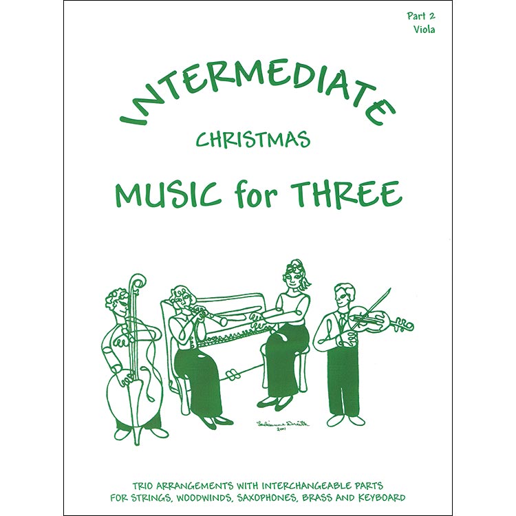 Music for Three, Intermediate Tradional Christmas, viola part (Last Resort)