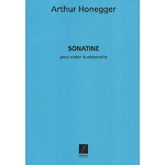 Sonatina for Violin and Cello; Honegger (Salabert)