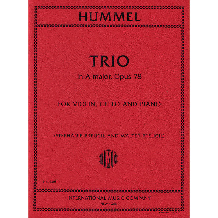 Sheet Music cover