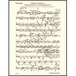 String Quartet No. 1 ''Kreutzer'', parts (urtext); Leos Janacek (Barenreiter Verlag)