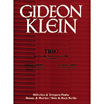String Trio for violin, viola, and cello, score and parts; Gideon Klein (Bote and Bock)
