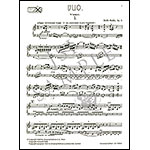 Duo, Op.7, violin and cello; Zoltan Kodaly