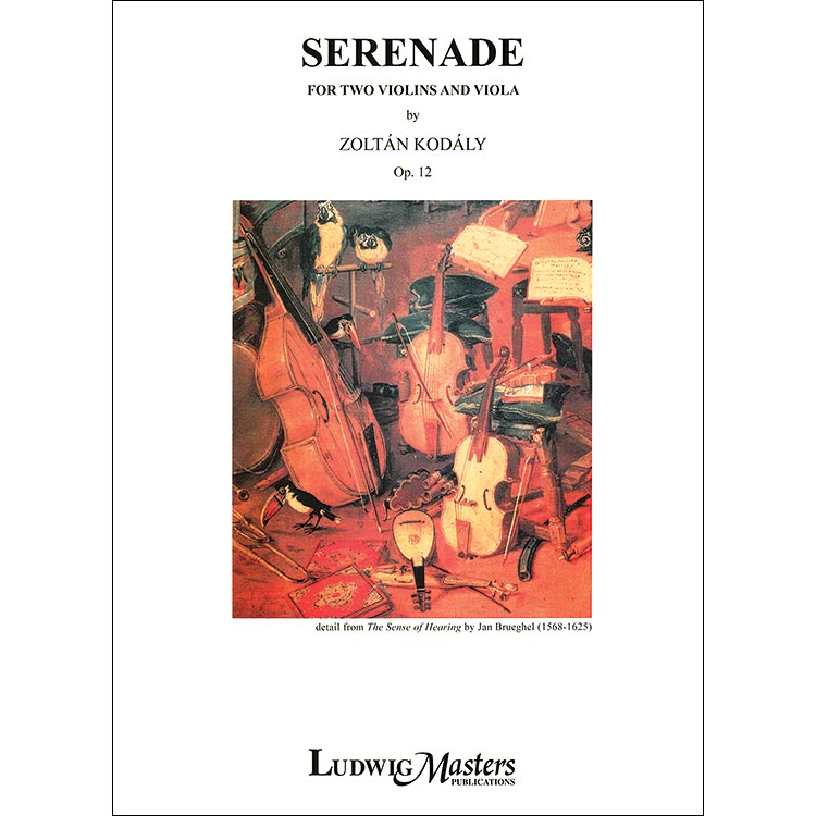Serenade op. 12 for 2 Violins & Viola; Zoltan Kodaly (Masters Music)