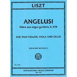 Angelus! Priere aux anges gardiens, S. 378 for string quartet; Franz Liszt (International)
