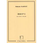 Duo no. 2, Violin and Cello; Bohuslav Martinu (Max Eschig)