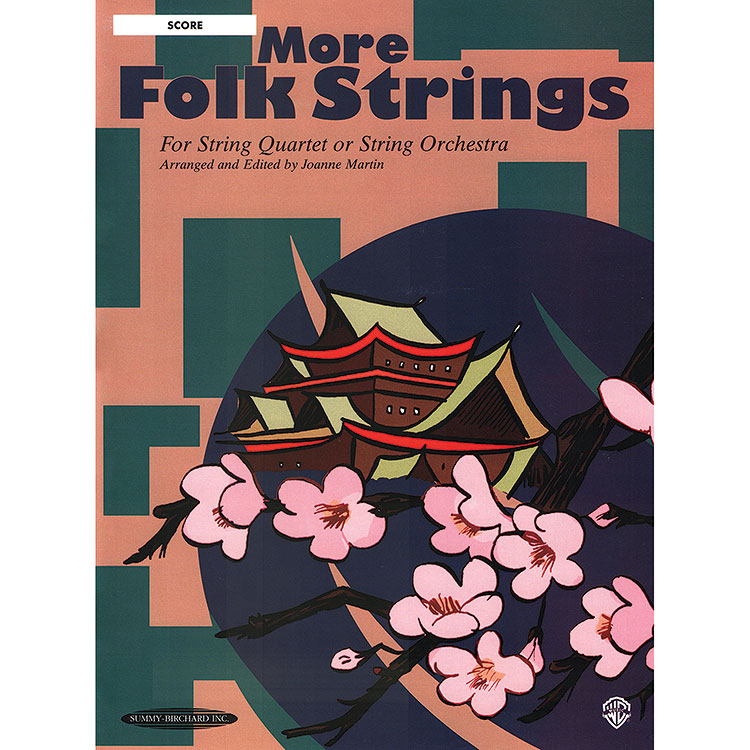 More Folk Strings, Quartet/Orch., Score; Martin (Sum)