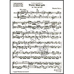 Three Madrigals for violin and viola; Bohuslav Martinu (Boosey & Hawkes)