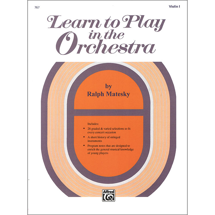 Learn to Play in the Orchestra, book 1 violin 1; Matesky (Alfred)