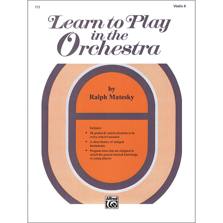 Learn to Play in the Orchestra, book 1 violin II; Matesky (Alfred)