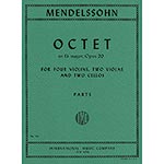 String Octet in E-flat Major, Op.20 (parts); Felix Mendelssohn