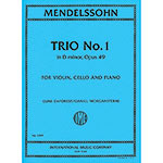 Trio No. 1 in D minor, Op.49, for violin, cello, and piano; Felix Mendelssohn