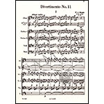 Divertimento no.11, for Oboe, 2 Horns, 2 Violins, viola and Bass, D major, K.251 (study score); Mozart (Edition Eulenberg)