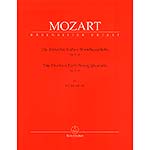 The 13 Early String Quartets, vol. 3 (urtext); Wolfgang Amadeus Mozart (Barenreiter)