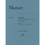Four Flute Quartets (parts) (urtext) by Wolfgang Amadeus Mozart