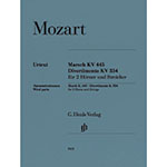 March, KV 445 & Divertimento, KV 334 for 2 horns and strings; solo horn parts; Wolfgang Amadeus Mozart