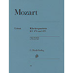 Piano Quartets K478 G Minor, K493 Eb Major; Wolfgang Amadeus Mozart (G. Henle)