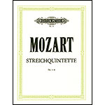 String Quintets, Volume 1 (parts); Wolfgang Amadeus Mozart