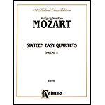 String Quartets, Vol. 2 [16 Easy] (parts) by Wolfgang Amadeus Mozart