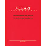 String Quartets, volume 1 [10 Celebrated] urtext; Mozart (Bar)