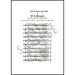 String Quartets, Vol. 1 [Ten Famous Quartets] (parts); Wolfgang Amadeus Mozart