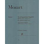 String Quartets, volume 4, Hoffmeister Quartet & Prussian Quartets (urtext): Wolfgang Amadeus Mozart (Henle)