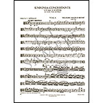 Sinfonia Concertante in E-flat, K.364 for violin, viola, and piano (parts); Wolfgang Amadeus Mozart