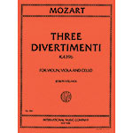 Three Divertimenti, K.439b (parts) by Wolfgang Amadeus Mozart