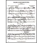 Theme & Variations in A Major for 2 violins and cello; Niccolo Paganini (International)