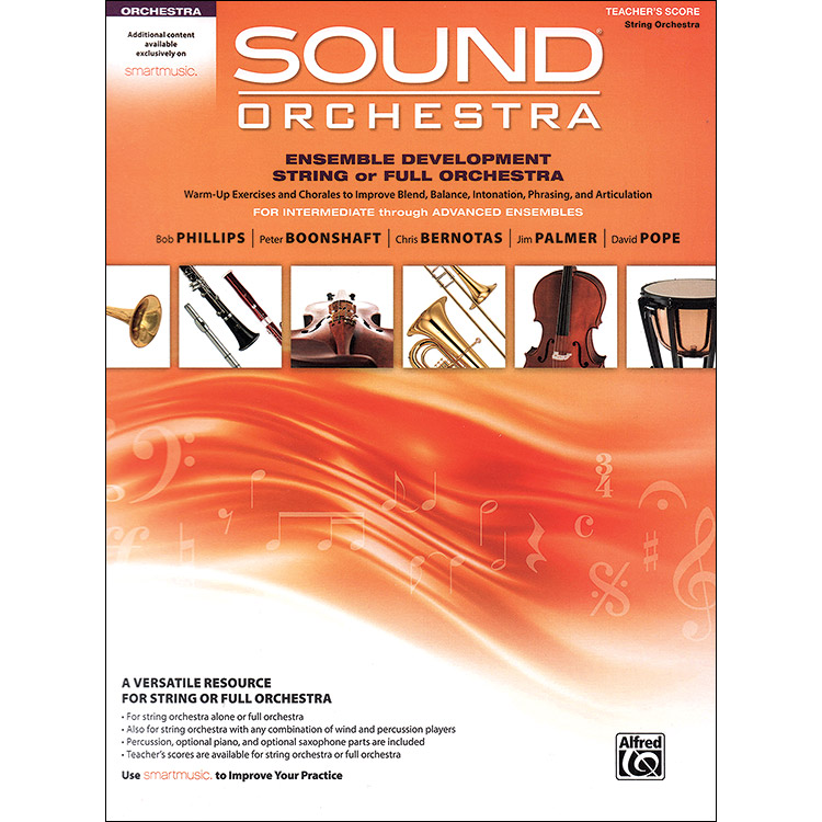 Sound Orchestra, Ensemble Development, Teacher's Score; Bob Phillips (Alfred)
