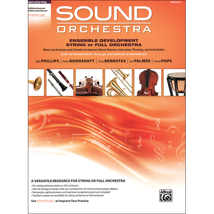 Sound Orchestra, Ensemble Development, Violin 2; Bob Phillips (Alfred)