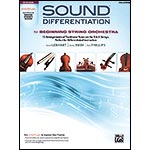 Sound Differentiation for str orch, cello and bass part with access; Bob Phillips, et al. (Alfred Publishing)