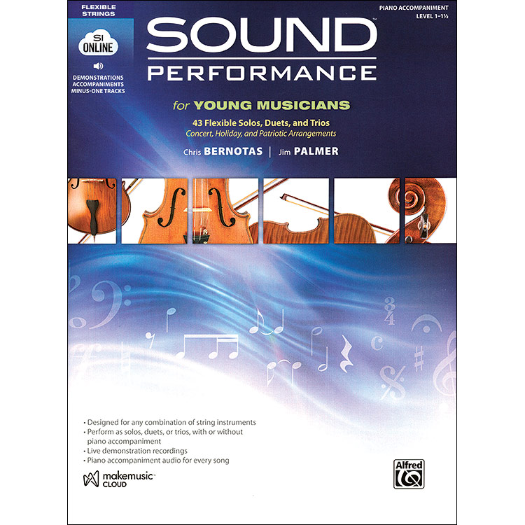 Sound Performance for Young Musicians: 43 Flexible Solos, Duets, and Trios; piano accompaniment
