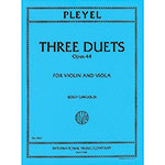 Three Duets, op.44 (violin/viola); Pleyel (Int)
