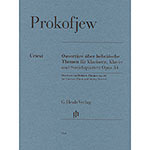 Overture on Hebrew Themes, Op.34 for clarinet, piano, and string quartet; Sergei Prokofiev
