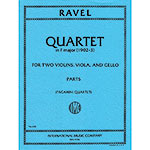 String Quartet in F Major; Maurice Ravel (International Music)