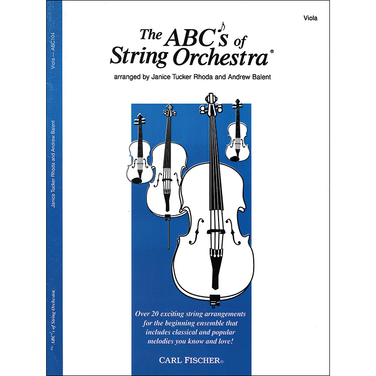 ABCs of String Orchestra, Viola part; Rhoda/ Balent