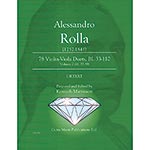 78 Violin-Viola Duets, Bl. 33-110, Vol. 2 (Nos. 5-7, Bl. 37-39); Alessandro Rolla (Gems Music Publications)
