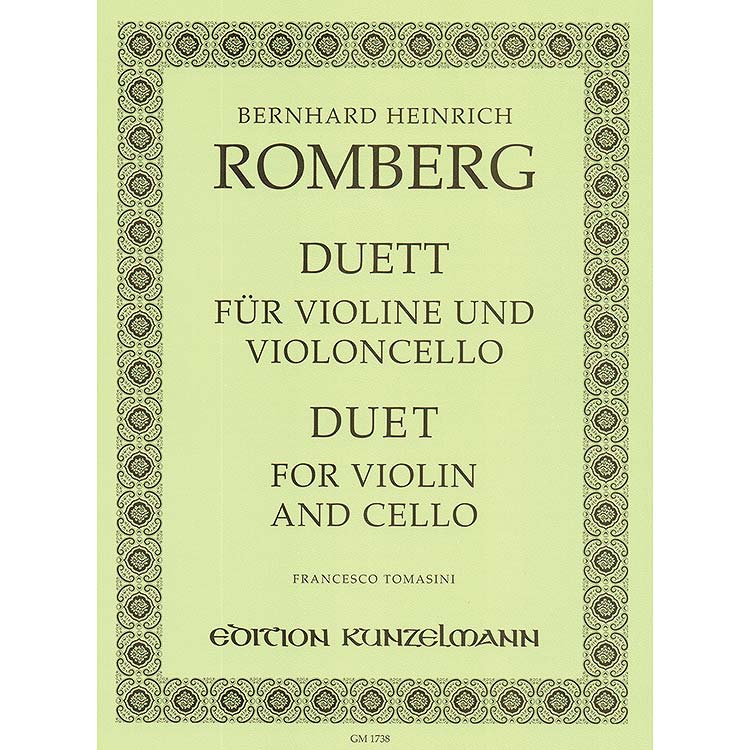 Duet for Violin & Cello; Romberg (Kun)