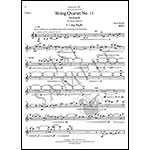 String Quartet No. 11 "Reykjavik", sc/pts; Elena Ruehr