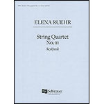 String Quartet No. 11 "Reykjavik", sc/pts; Elena Ruehr