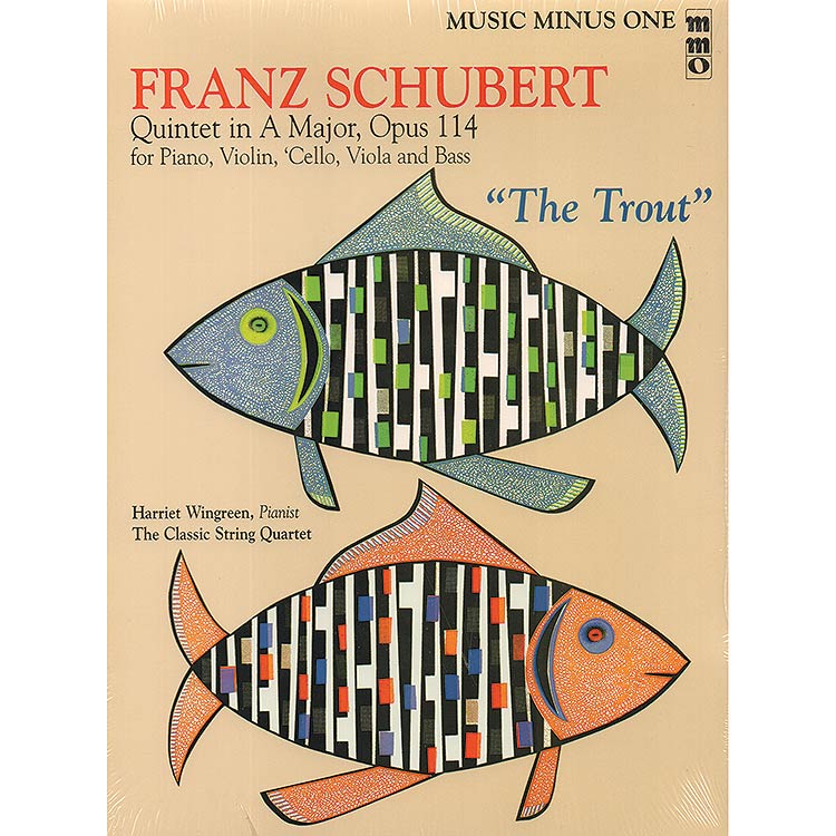 Trout Quintet in A op.114, Bass pt. with CD; Schubert(MMO