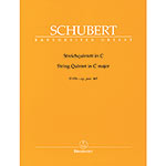 String Quintet in C Major. D956, op. post.163, 2 cellos (urtext); Franz Schubert (Barenreiter)