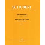 String Quartet in D Minor, D. 810, 'Death and the Maiden' (urtext); Franz Schubert (Barenreiter)