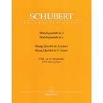 String Quartets, D. 804 in A Minor, and D. 703 in C Minor (urtexts); Franz Schubert (Barenreiter)