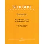 String Quartets, D. 804 in A Minor, and D. 703 in C Minor (urtexts); Franz Schubert (Barenreiter)