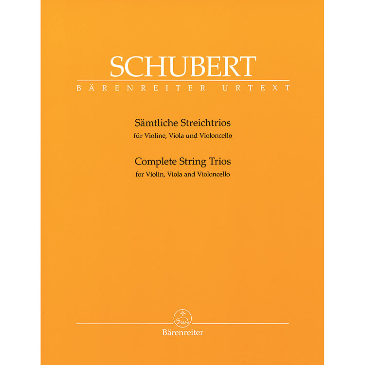 Complete String Trios (parts); Franz Schubert